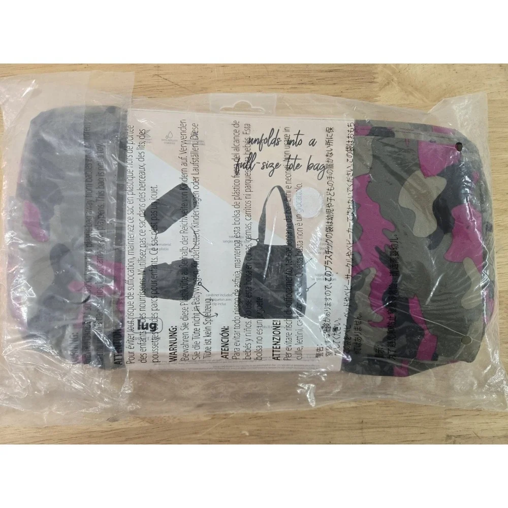 Lug Puddle Jumper Packable Tote Bag Orchid Camo‎